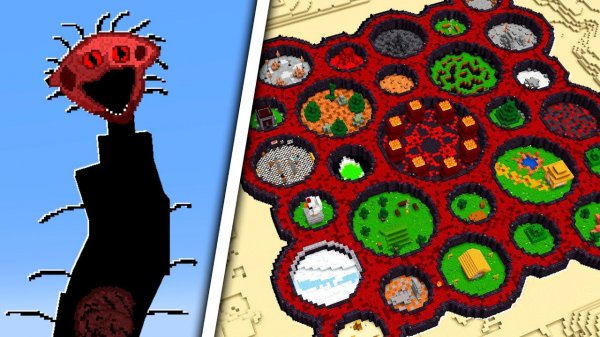 Макрипс Поймал ВСЕХ ХОРРОР МОНСТРОВ в Майнкрафт и ПОСТРОИЛ для Них ЗООПАРК