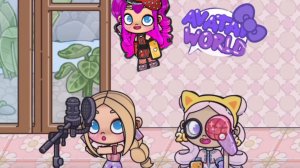 Аватар Ворлд🥰 Песня сестер Насти и Мишель🫶