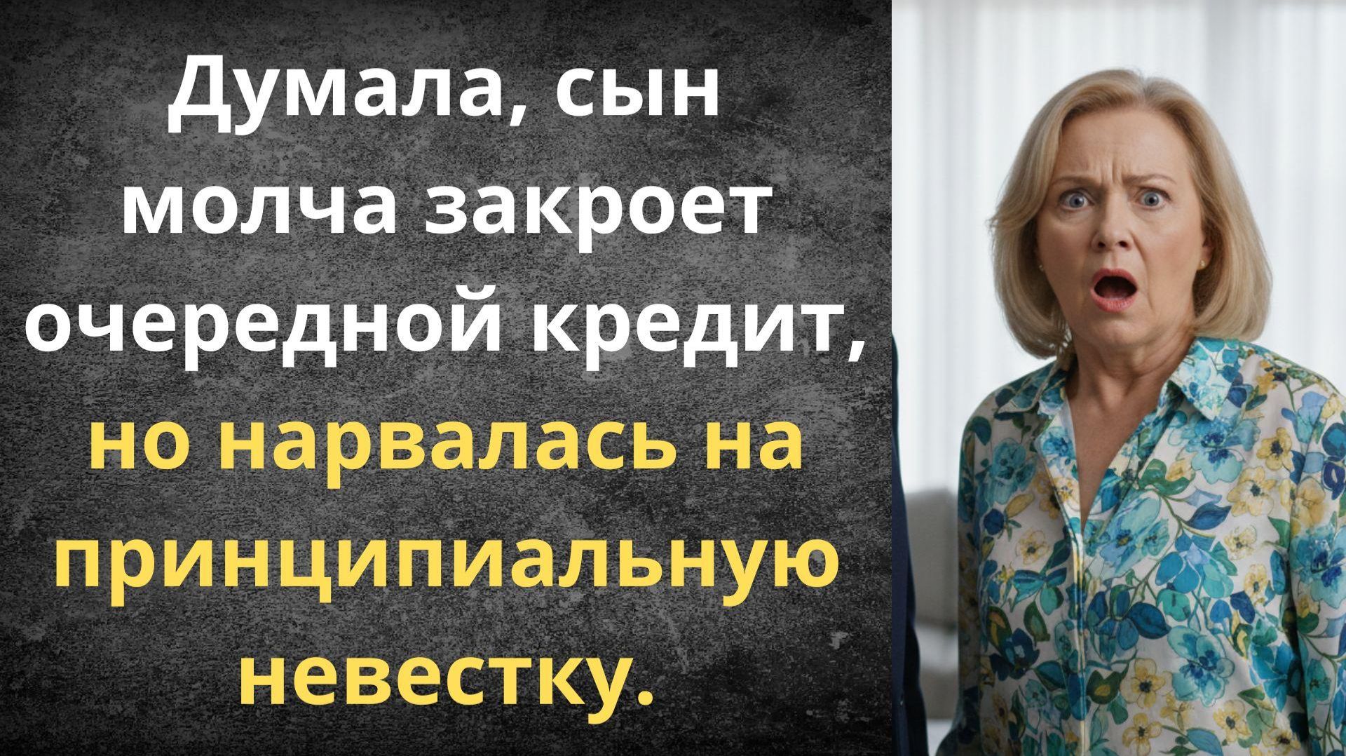 Свекровь набрала кредитов | Истории из жизни Свекровь набрала кредитов | Истории из жизни