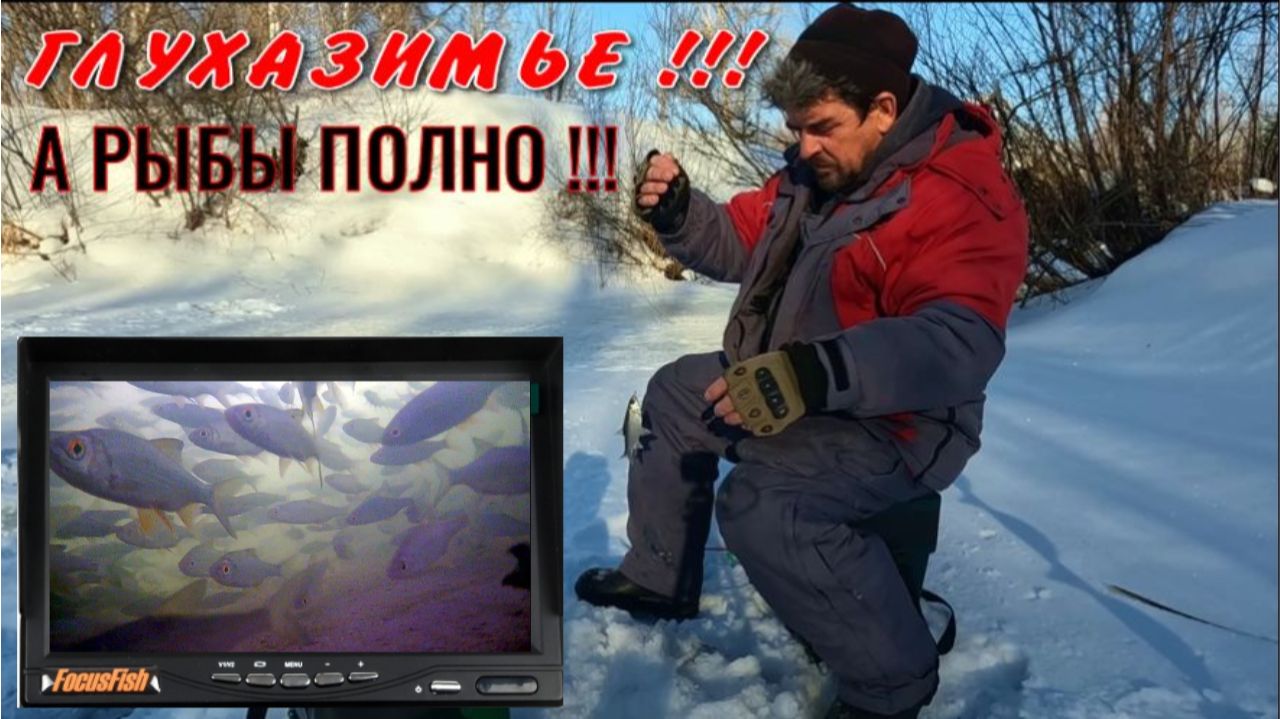 ГЛУХОЗИМЬЕ, А РЫБЫ ПОЛНО !!! Рыбалка 15 февраля 2026г. смотреть онлайн