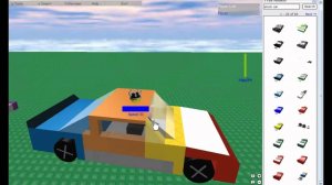 ROBLOX - How To Make A Simple Car ( ROBLOX Tutorial August 2009 )