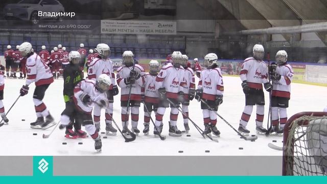 Главный тренер Сборной «Россия 25» по хоккею Роман Ротенберг приехал во Владимирскую область