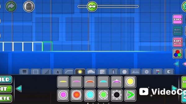Создаём уровень в Geometry dash