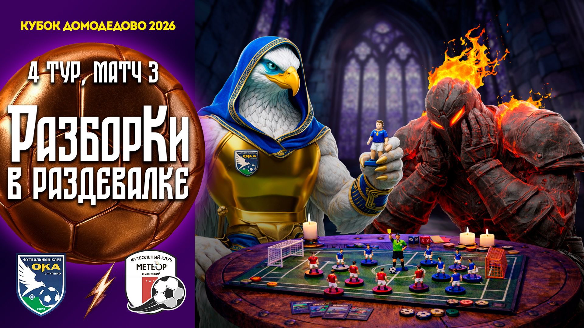 РазборКи в раздевалке | ФК Ока – ФК Метеор | 4 тур