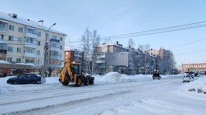 Итоги ночных работ по уборке снега и текущая ситуация на дорогах Серовского МО