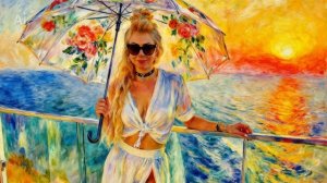 Ландыш в феврале.Ирина Гусева ИИ музыка (премьера)