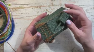 Рисуем 3D ручкой. Трафарет "БТР"