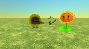 Как сделать скин Подсолнуха из Растения против зомби в чикен ган