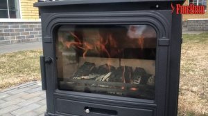 Видео обзор Печь-камин Dog 10 кВт, d-150мм