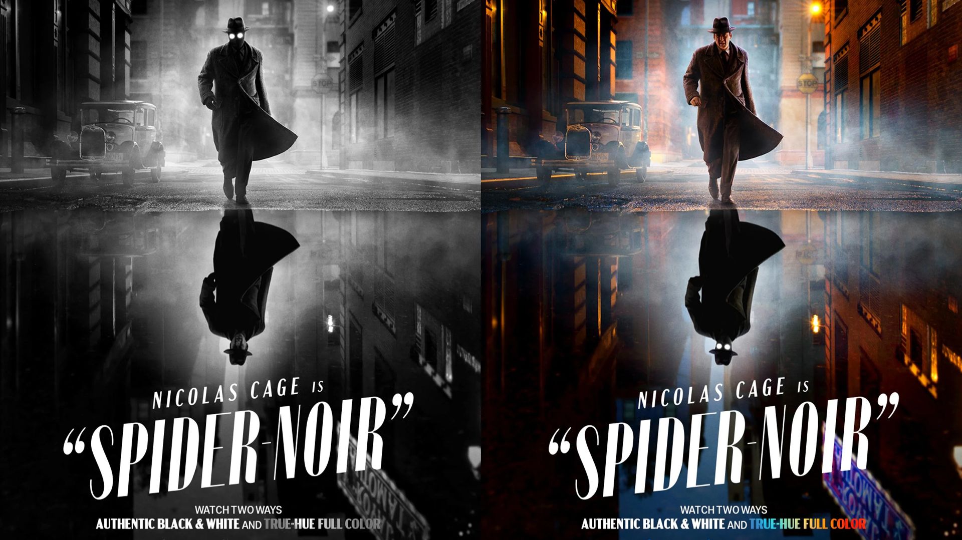 Spider Noir | Оригинальный трейлер | Black&White
