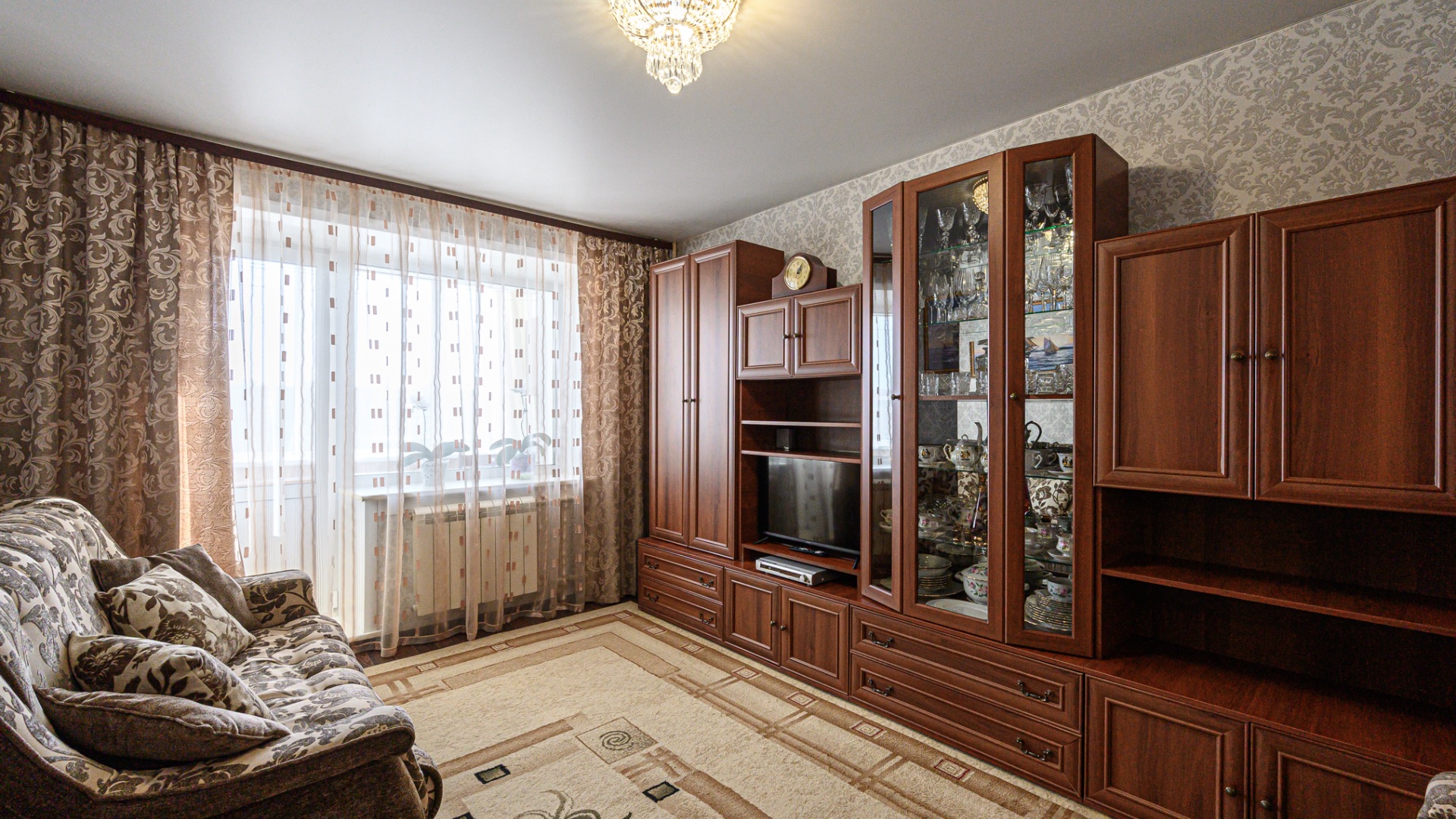 Двухкомнатная квартира, Новосибирск, Октябрьский район, ул. Бориса Богаткова, д.171/6 смотреть онлайн