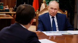 Путин встретился с губернатором Орловской области Андреем Клычковым