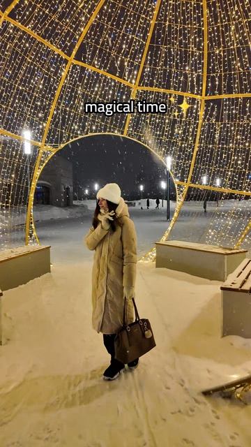 Волшебный миг из жизни 🤍 #lifestyle #magical #shorts ##winterseason