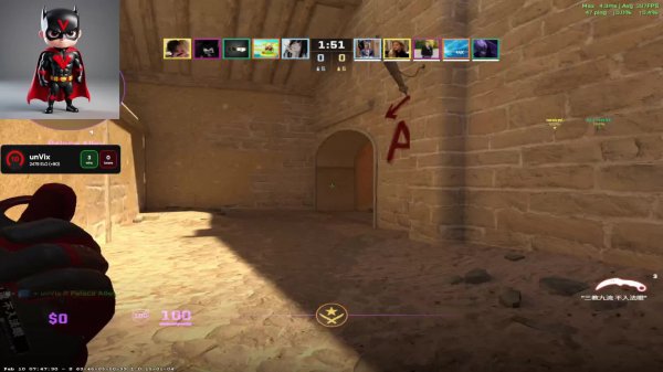 CS2 35lvl faceit кска