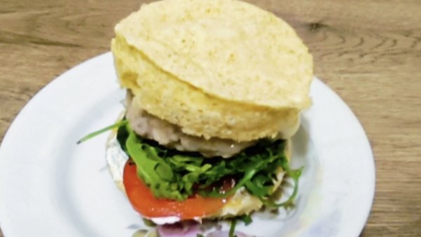 Готовлю на завтрак,бургер 🍔 ПП...