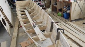 Деревянная лодка своими руками -3 часть.