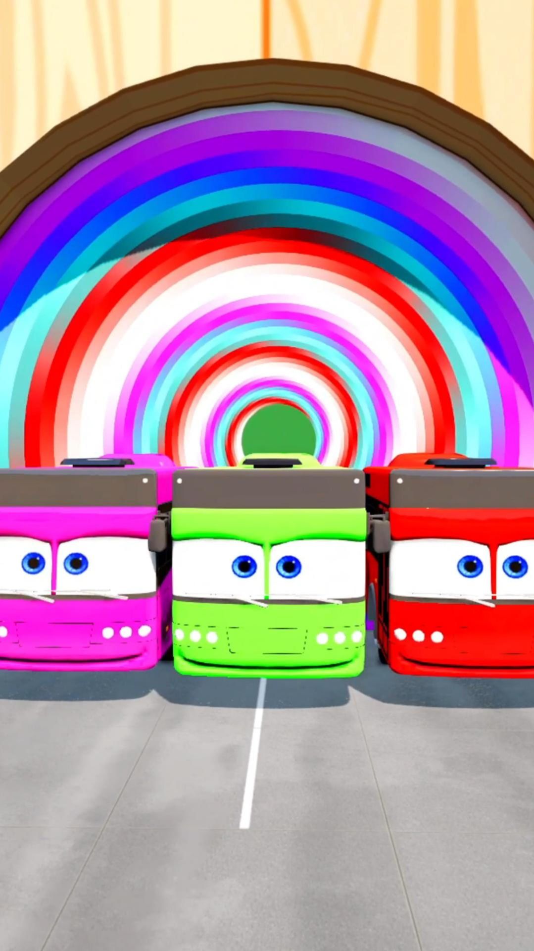 МУЛЬТЯШНЫЕ АВТОБУСЫ ПРОТИВ ПОРТАЛЬНОЙ ЛОВУШКИ МУЛЬТИКИ ПРО МАШИНКИ