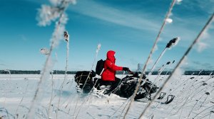 Как отметить 14 февраля? На снегоходах в Токсово!