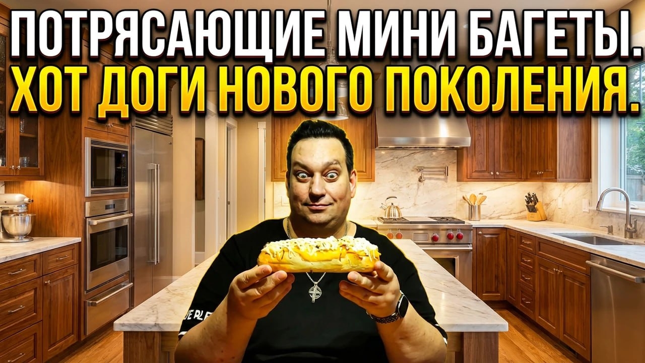 Потрясающие Мини Багеты. Хот Доги Нового Поколения. смотреть онлайн