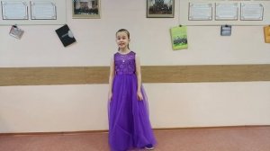 Мамлеева Алиса ДШИ АГИК.
"Сонная песенка" музыка Р. Паулса, слова О. Петерсон