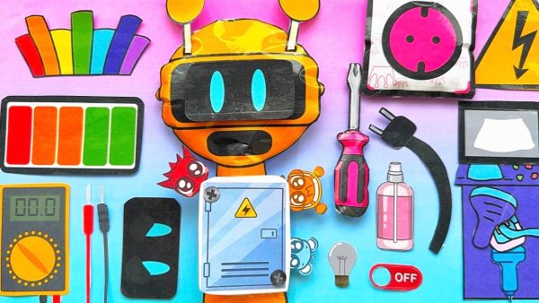 Sprunki GARNOLD Беременна 🤰/ Роды робота ) бумажные истории