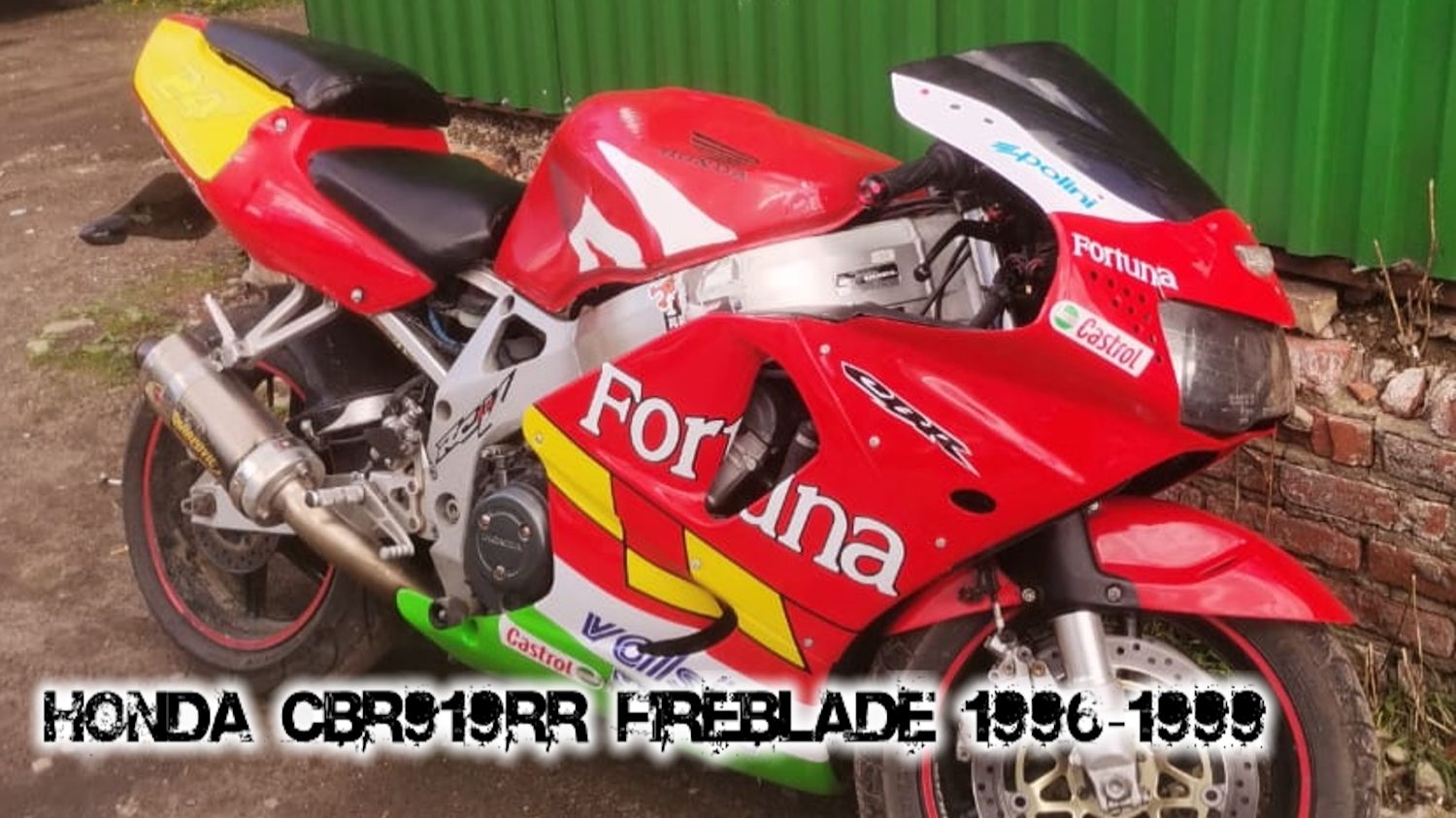 Honda CBR919RR Fireblade 1996-1999 ||| мотопластик.рф