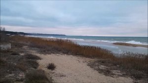 Сводка погоды 16.02.26 с пляжа Любимовка. У нас ШТОРМИТ.