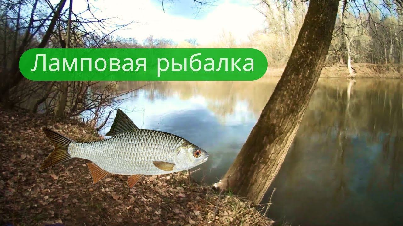 ✔Ламповая рыбалка  в конце апреля 2022 г.✔
