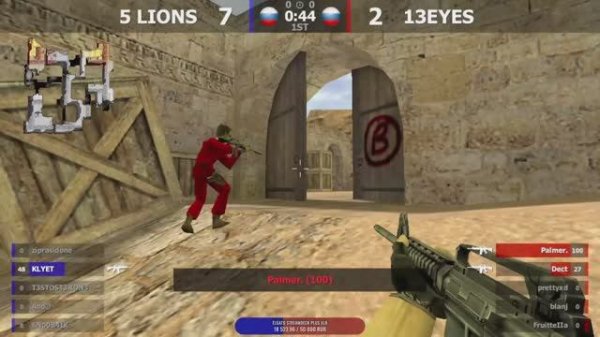 13 EYES -vs- 5 LIONS | 1 карта | Финал | MONEY CUP #2 | @kn1feTV