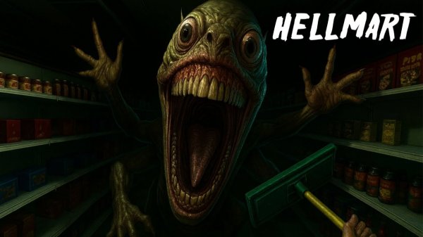 HELLMART прохождение #1 (Без комментариев/no commentary)