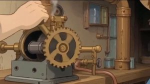 Лили в мастерской у дяди Петра