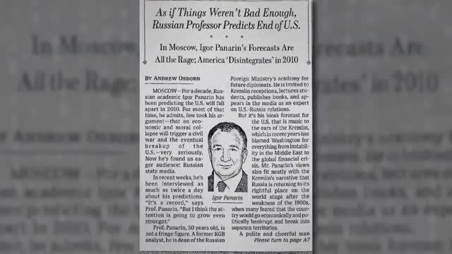 Игорь Панарин о развале США - The WORST Predictions From History смотреть онлайн