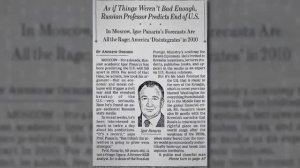 Игорь Панарин  о  развале  США  - The WORST Predictions From History
