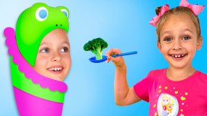 Мамочка вкуснятина! Детская песенка | Веселые песенки для детей от Майи и Маши+Детские сборники