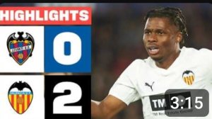 Леванте - Валенсия. Обзор матча. Испания