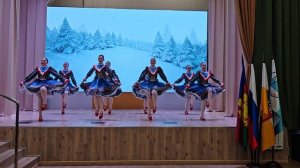 Танцевальная открытка Гимназии № 87 к празднику Весны