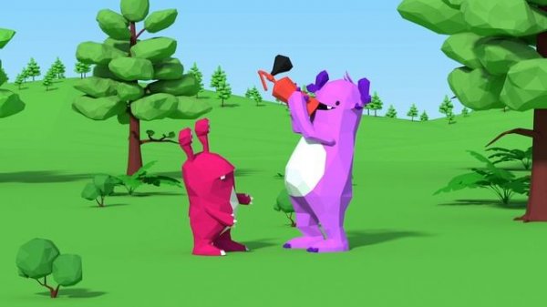 Мультсериал "Рогач и Моргач", 5 серия - "Огнетушитель"