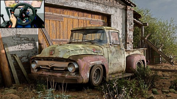 Rebuilding Ford F-100 1956 - Forza Horizon 5 | Simagic Alpha Ultimate gameplay