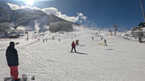 10 Красная поляна - Поляна 960 метров