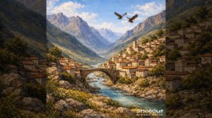 Под горным небом Лезгистана.