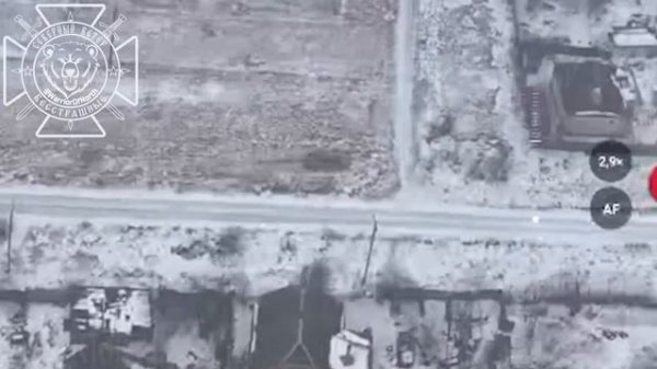 Пикап ВСУ словил пару дронов от операторов отряда "Рубеж"