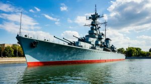 Мир кораблей. Бой на линкоре Лазареве. Много урона.