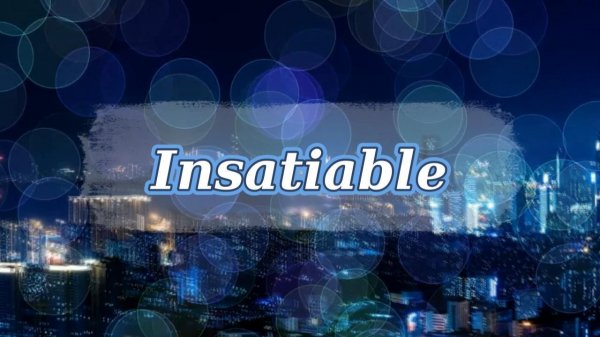 Insatiable | кавер Darren Hayes - Insatiable