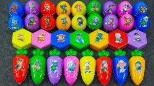 Время Щенячьего патруля из глины и слизи: Райдер, Чейз, Маршалл и друзья, удовлетворяющие ASMR 🐾✨ 8