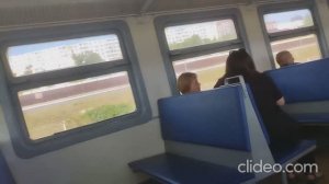 Поездка на электропоезде ЭД4М-0116 № 7206, до станции Саранск-1