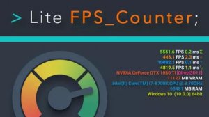 Asset Unity - Lite FPS Counter - Probably the world's fastest FPS counter (Счетчик кадров в секунду)