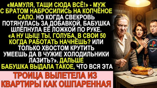 Истории из жизни| Бабушка шлёпнула свекровь ложкой по руке |Аудио рассказы|Жизненные истории