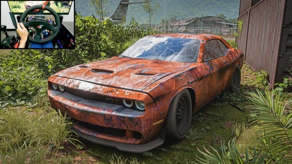 Rebuilding Dodge Challenger SRT Hellcat 1038HP - Forza Horizon 5 | Simagic Alpha Ultimate gameplay