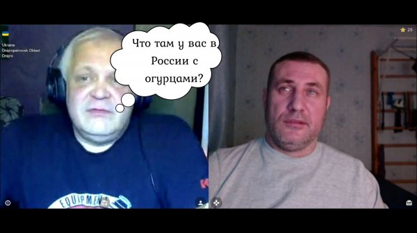 Украинских блогеров интересуют цены на огурцы в России