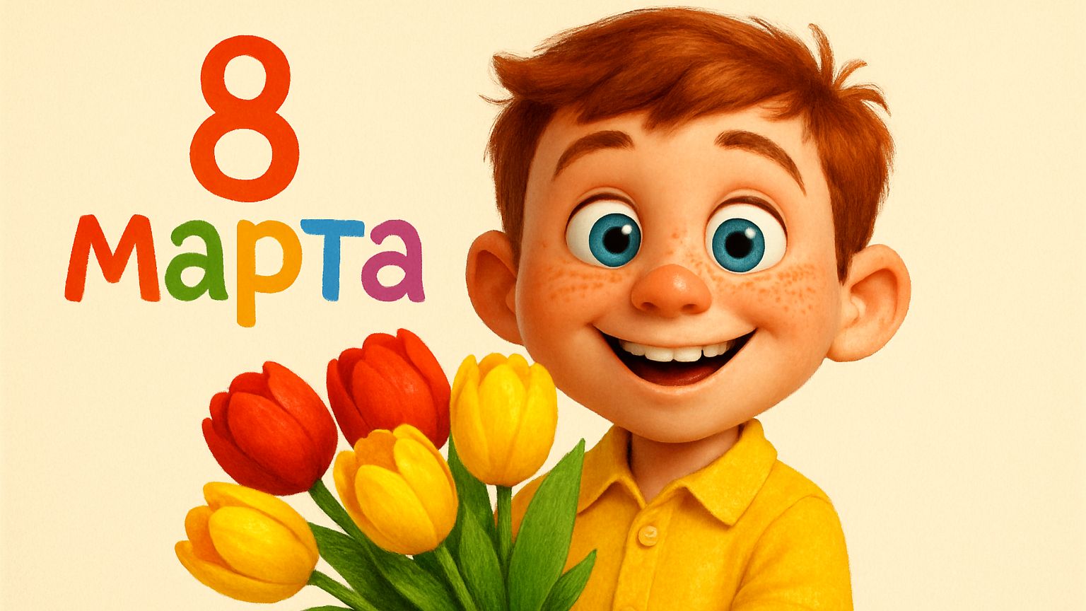 Поздравление с 8 марта. Песенка от детей детского сада. Поздравляем маму. смотреть онлайн